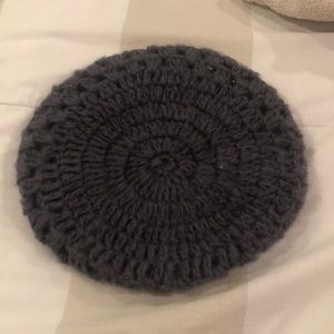 Hand crocheted Beret